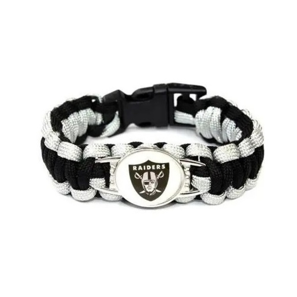 Raiders Paracord Bracelet
